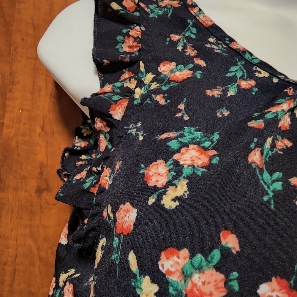 𝅺women's CHIANALE FLORAL(FLOWER)BLOUSE SMALL - Picture 3 of 4